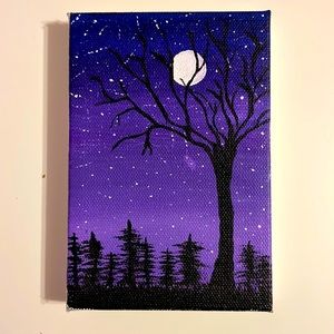 Moonlight painting